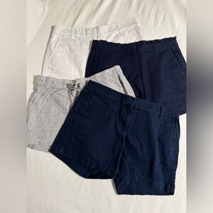 Four pairs of J.Crew women’s shorts!